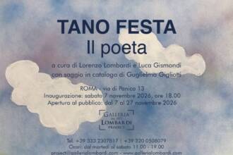 Tano Festa – Il poeta