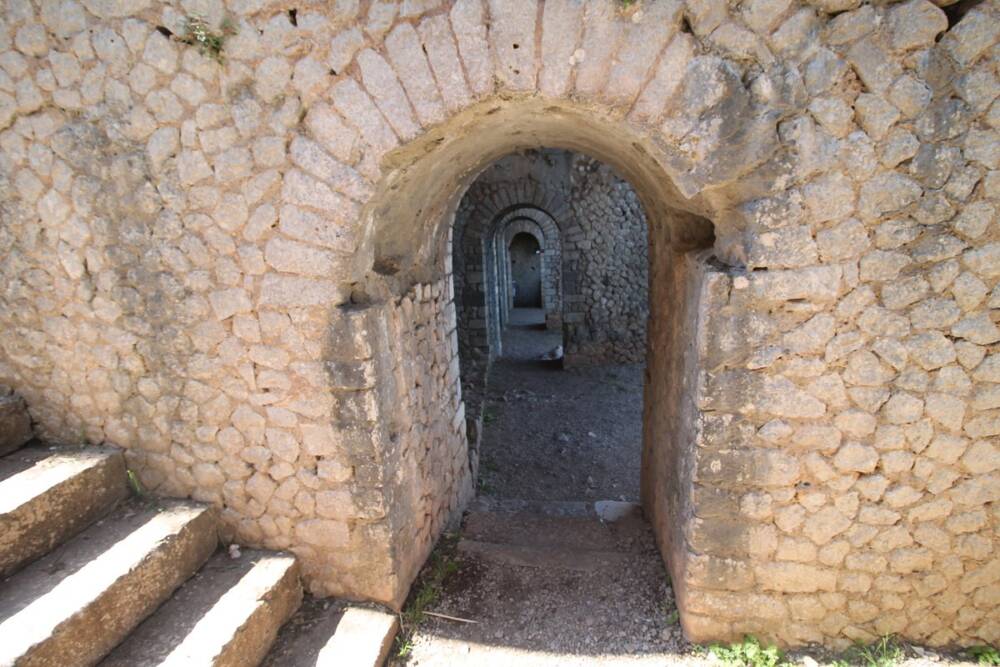 Tempio di Giove Anxur a Terracina tempio di giove anxur