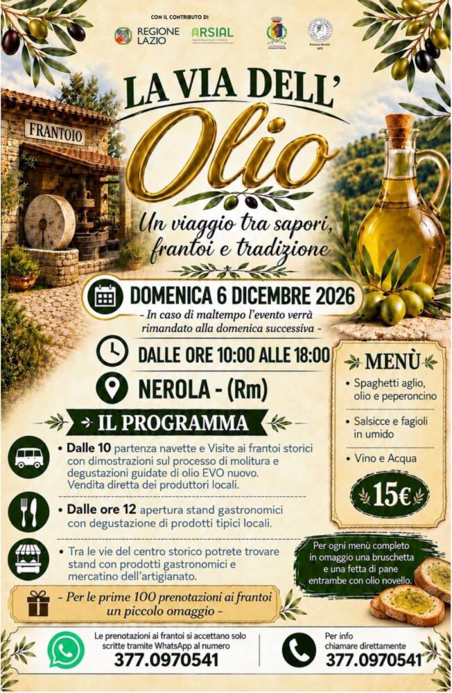 La Via dell'Olio